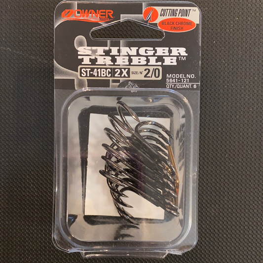 Owner ST41 Stinger Treble size 2/0