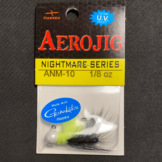 Aero Jig 1/8 Black/Yellow