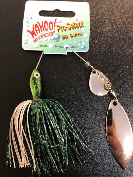 Wahoo spinnerbait pro select 3/8oz baby bass