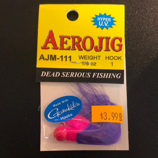 Aero Jig 1/8oz purple/pink