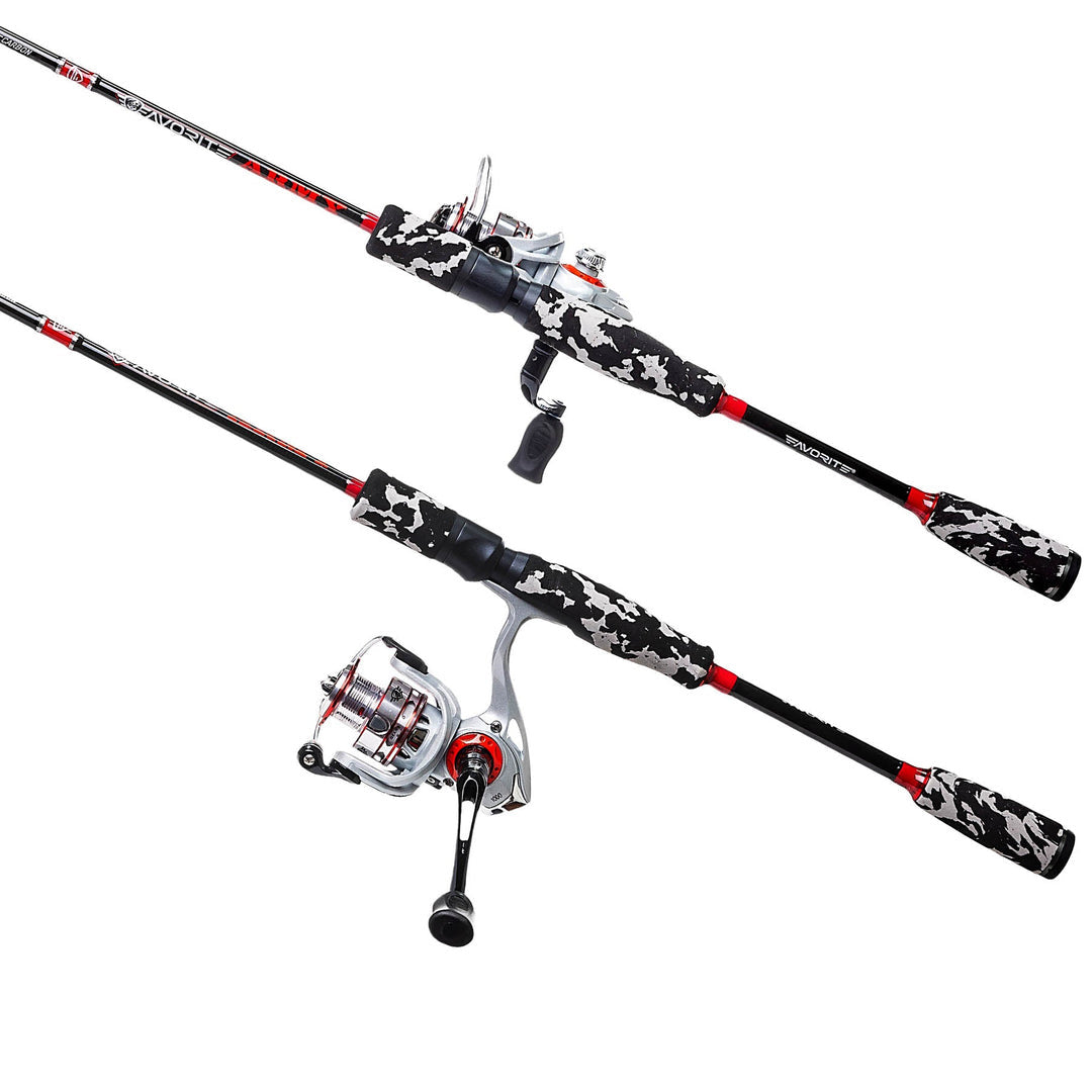 Favorite Army 6’ spinning combo