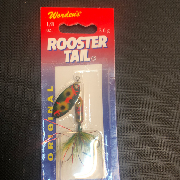 Rooster Tail 1/8oz Frog Bleeding