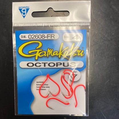 Gamakatsu Octopus Flame Red