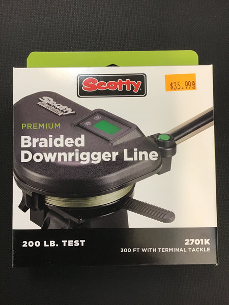 Scotty Premium Braided Downrigger Line #2701K