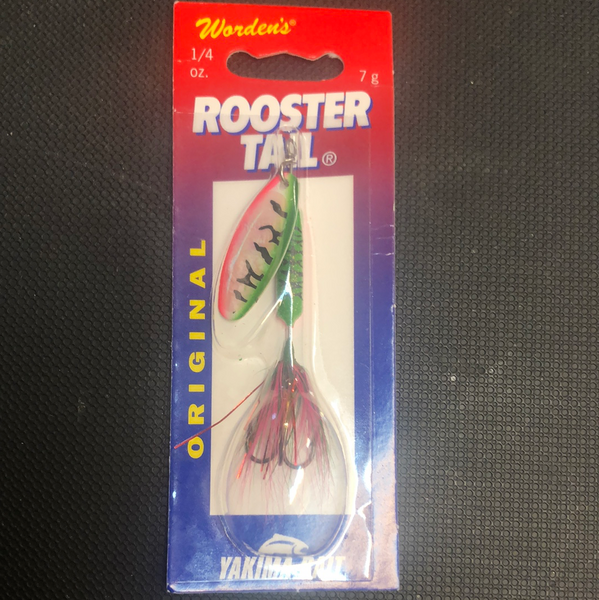 Rooster Tail 1/4oz rainbow tiger