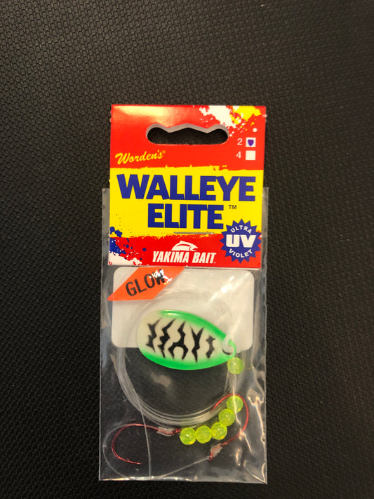 Wordens walleye elite chr/ lime tiger