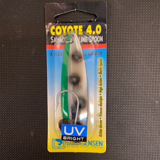 Coyote 4.0 Fluorescent Chart. UV