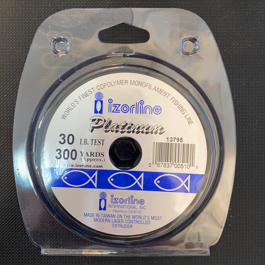 Izorline  Platinum Green 30lb test 300Yds
