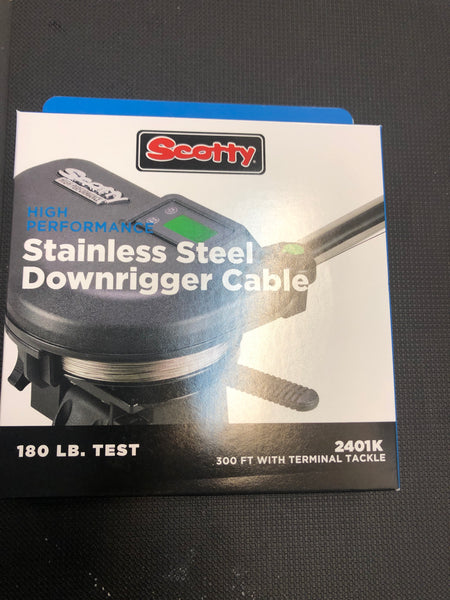 Scotty 300ft 180lb downrigger cable