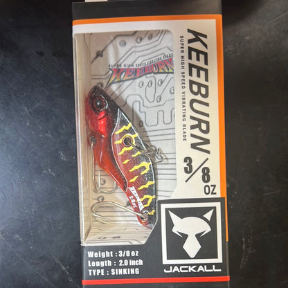 Jackall Keeburn 3/8oz red tiger