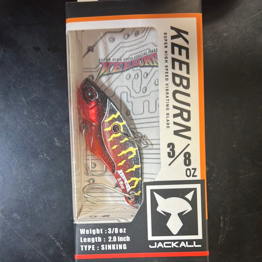 Jackall Keeburn 3/8oz red tiger