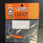 Larsen Lure Mad Mikes Flame Orange Spinner