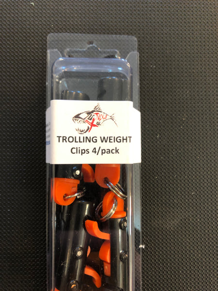 Xtackle Trolling Weight Clips (4pack)