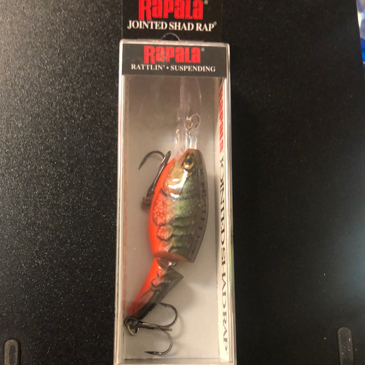 Rapala Shad Rap Red Crawdad JSR-7