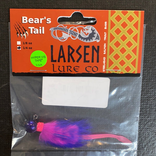 Larsen Lure Bear's Tail 1/4oz Purple Pink