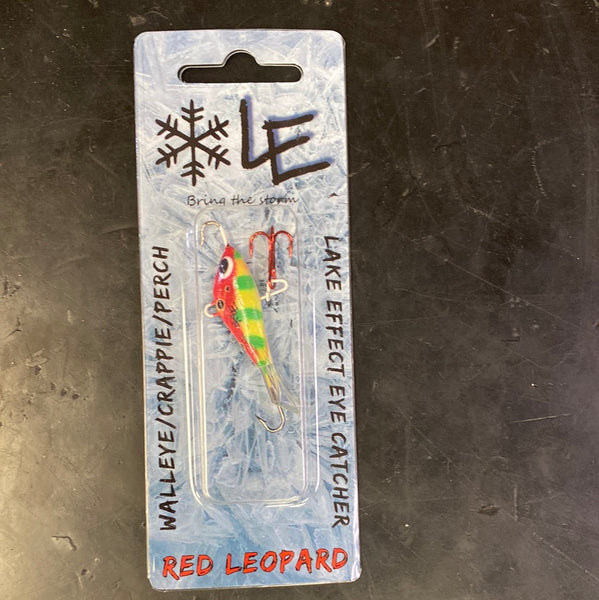 Lake Effect Lure Red Leopard