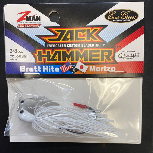 Z Man Jack Hammer 3/8 White