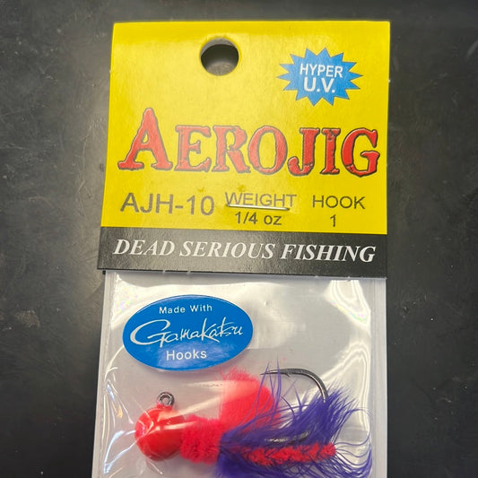 Aerojig 1/4oz pink/purple