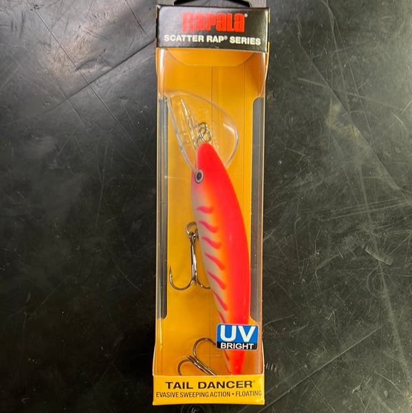 Rapala scatter rap tail dancer (pink tiger)