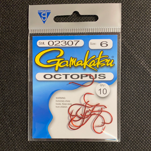 Gamakatsu 6 Octopus (Red)