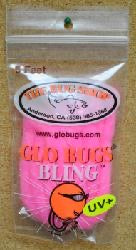 Glo Bugs blink yarn baby pink