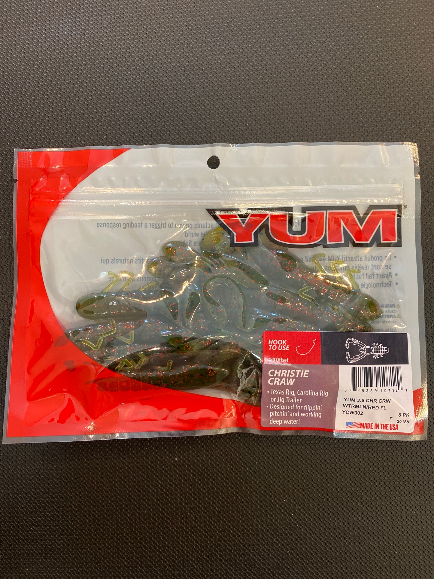 YUM Christie Craw 3.5" Watermelon/Red