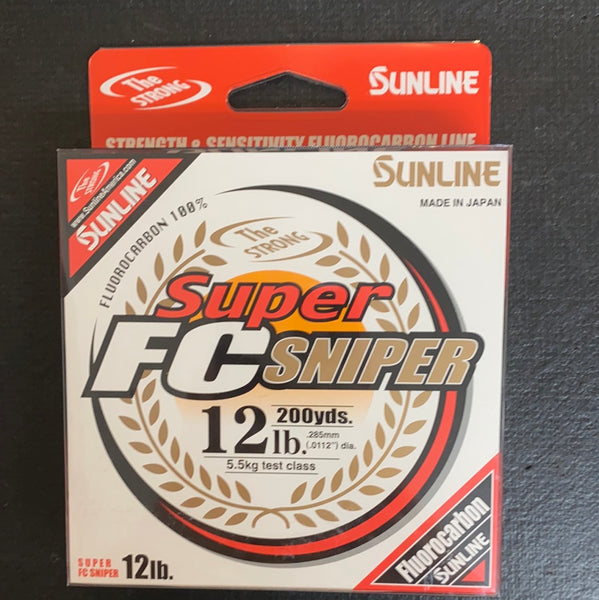 Sunline Super FC Sniper 200yds 12lb Clear