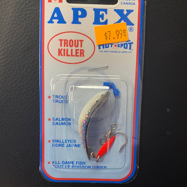 Apex 1.0 Trout Killer  #304T Cop Car