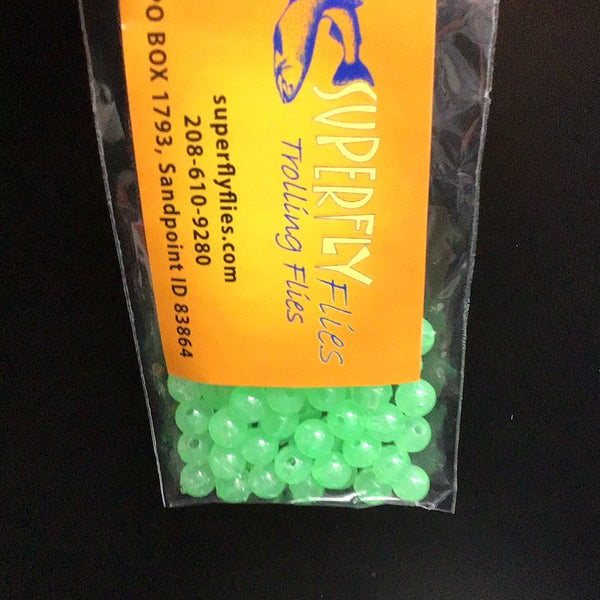 Superfly green glow 6mm