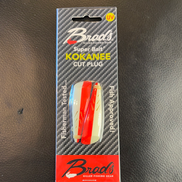 Brads Kokanee cut plug 2pack (red glow)