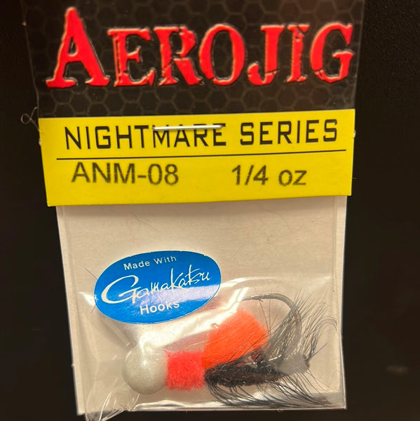 Aerojig 1/4oz orange nightmare