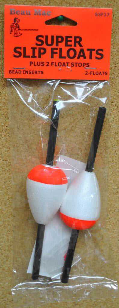 Beau Mac Super Slip Floats 1 3/4” (2pk)