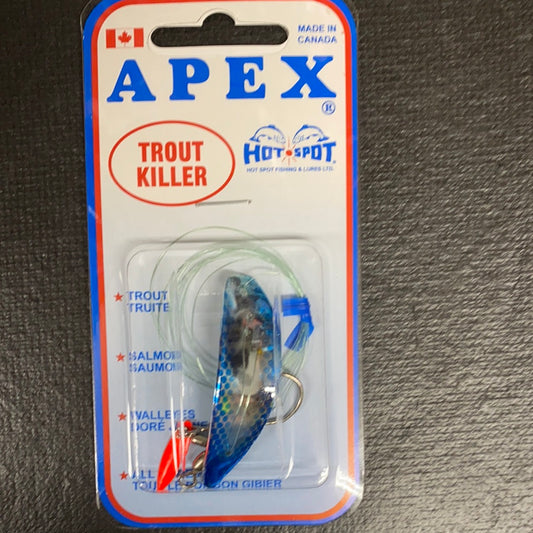 Apex 2” Chrome Blue Scale