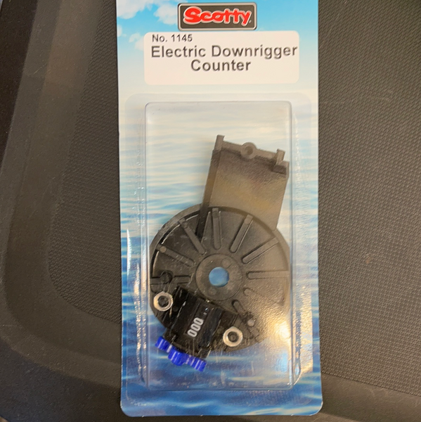 Scotty electric downrigger counter