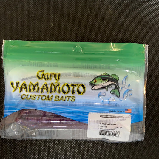 Gary Yamamoto 5" Senko Purple Pearl/ Blue Flk