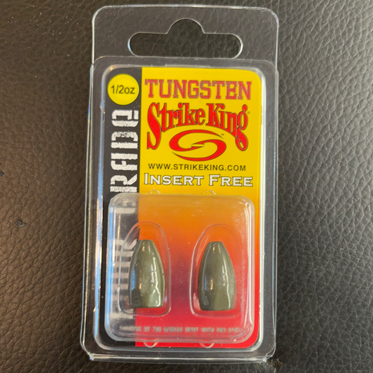 Strike King 1/2oz tungsten bullet weight