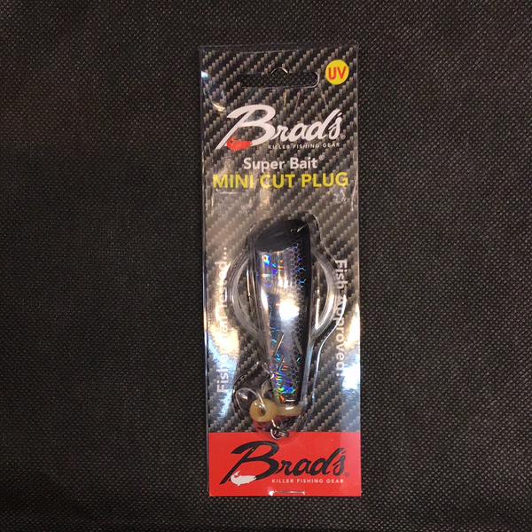 Brads Mini Cut Plug (Black Jack)
