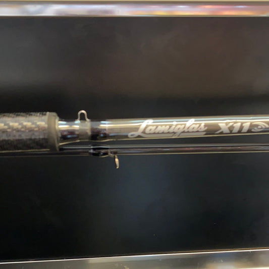lamiglas x11 vs okuma sst Cork Handle Spinning Rod First Light Fishing co water fisheries Okuma SST S 762 L