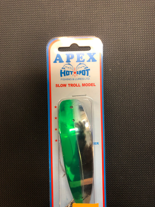 Apex 4.0 Slow Troll (386R) Chrome Neon Green