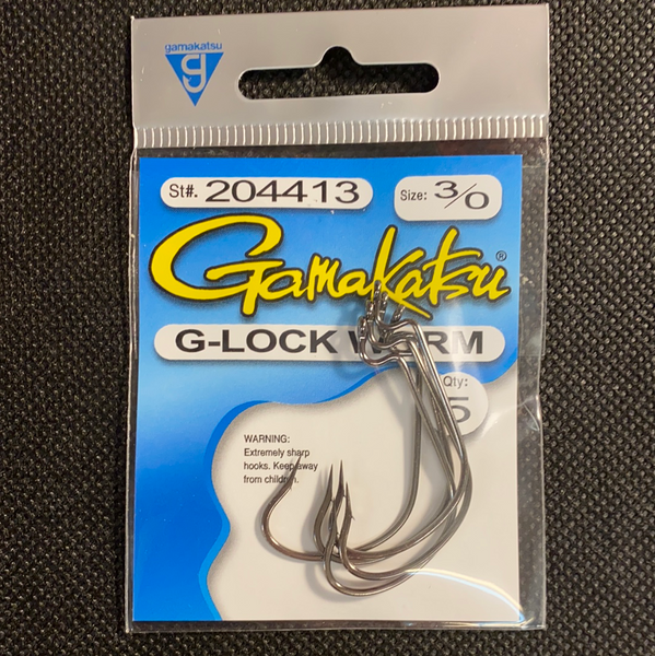 Gamakatsu 3/0 G-Lock Worm