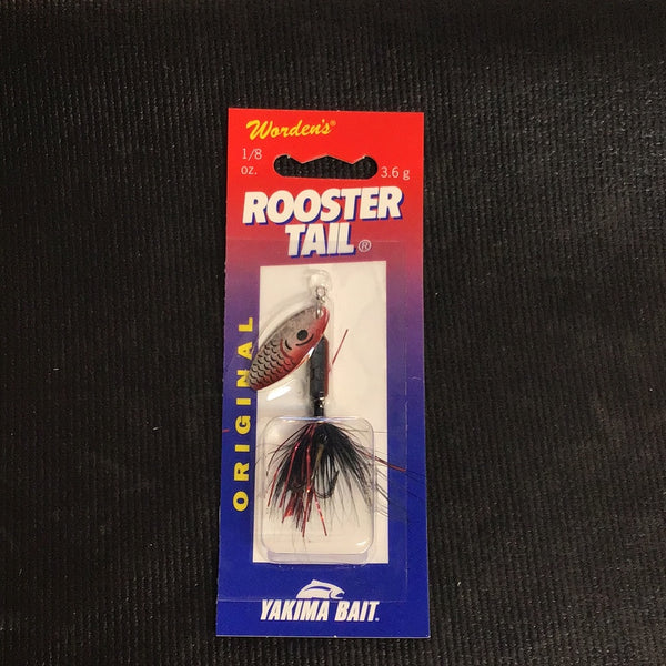 Rooster Tail 1/8oz Tinsel Black