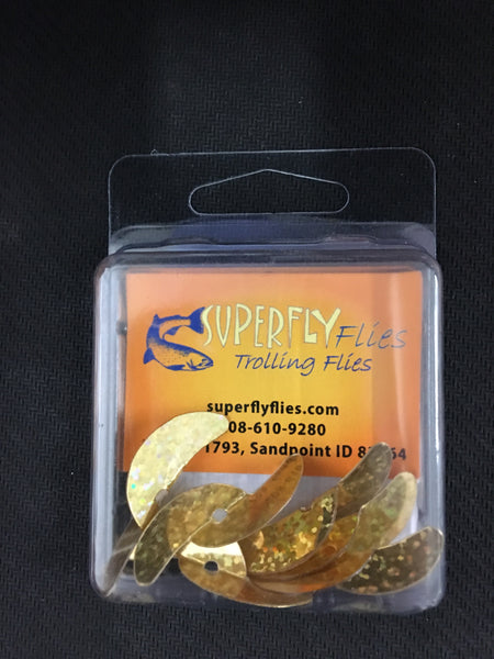 Superfly Gold Spinner Blades