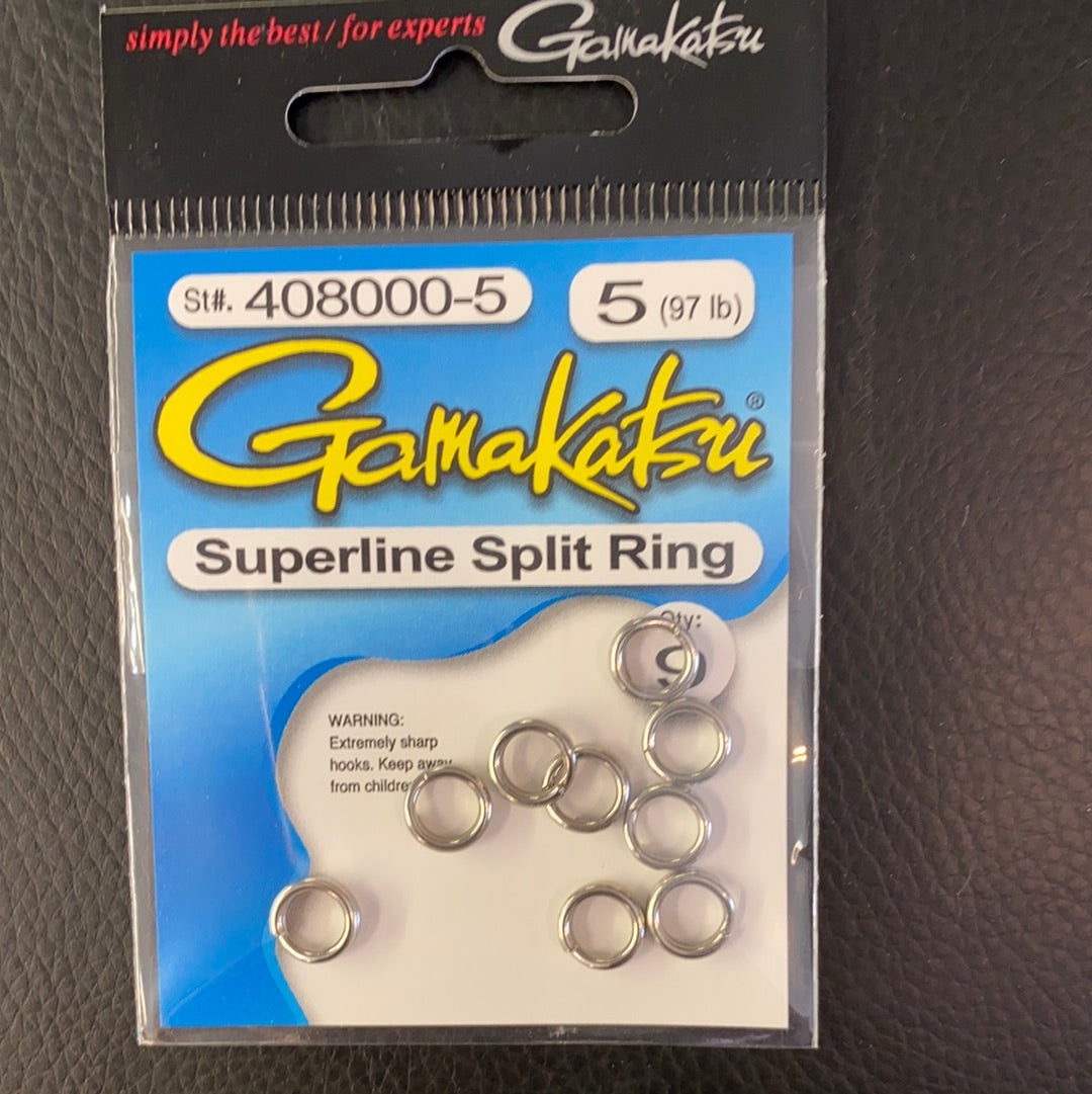Gamakatsu size 5 Superline Split Ring