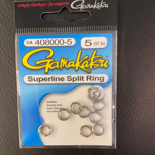 Gamakatsu size 5 Superline Split Ring