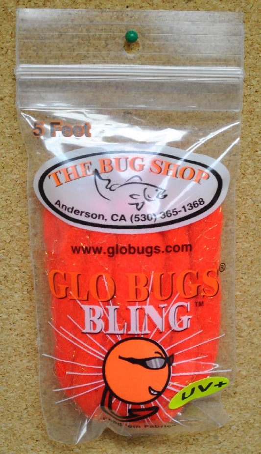 Glow bugs yarn flame