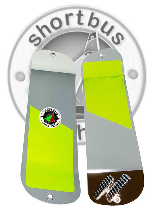 Shortbus 11” chrome custom chartreuse