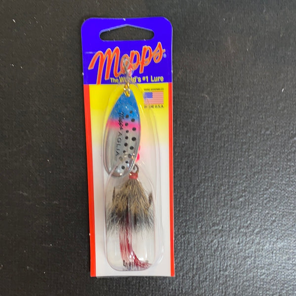 Mepps Spinner 1/2oz Rainbow Trout Grey Tail – Superfly Flies