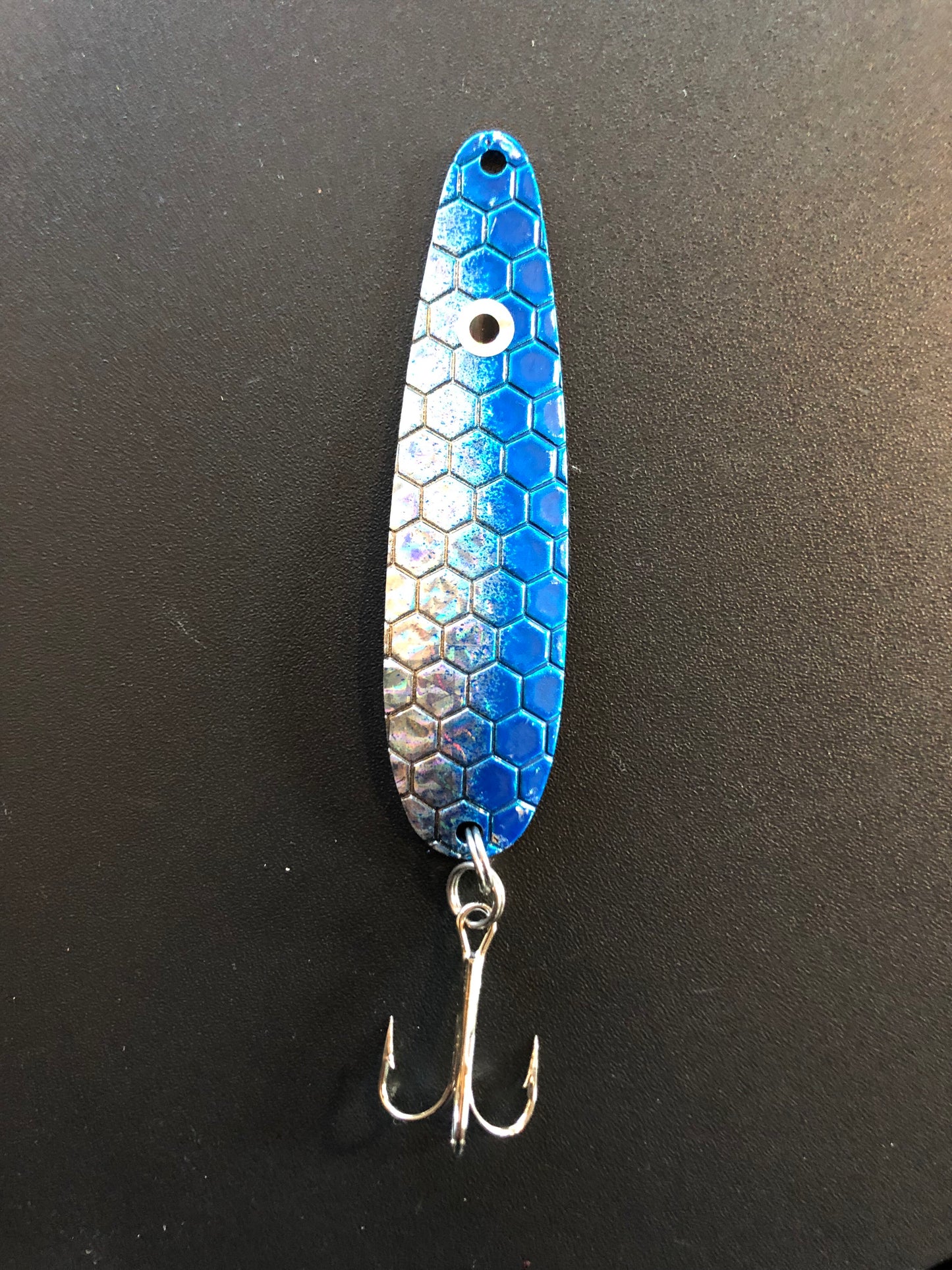 High Flash Trolling Spoon Blue