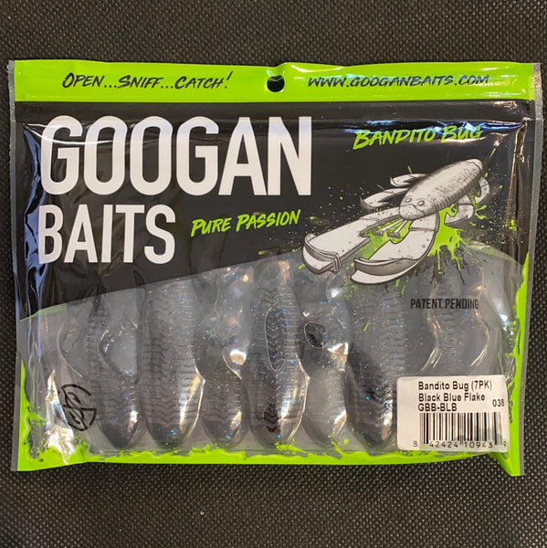 Googan Baits Black Blue Flake