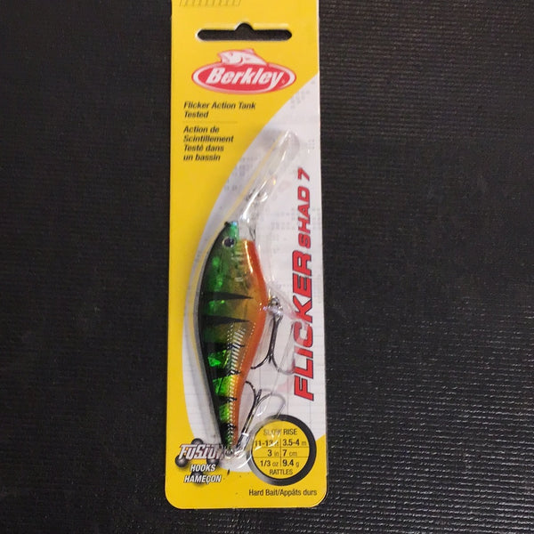 Berkley Flicker Shad 7 (Flashy Perch)